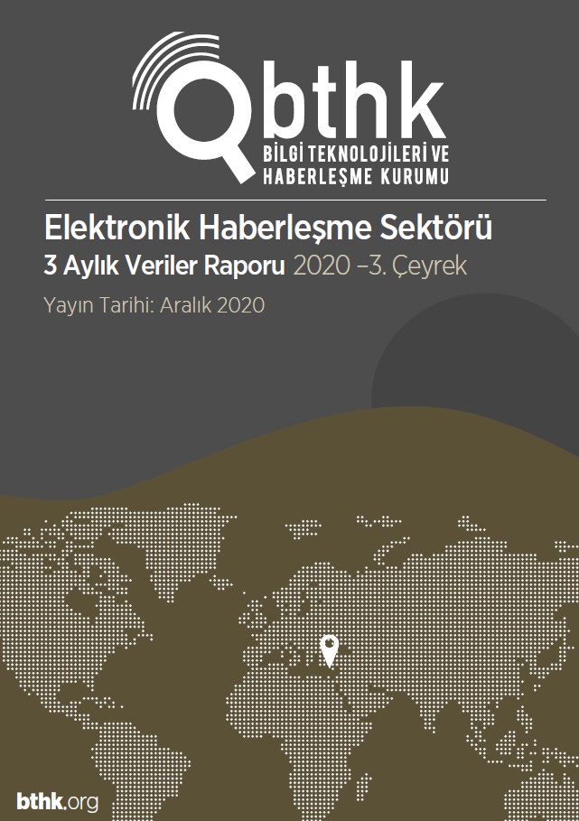 Sektörel Veriler Raporu 2020 3. Çeyrek
